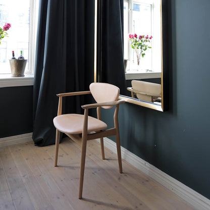 109 Dining Chair | Natural Vegetal Leather Upholstery
