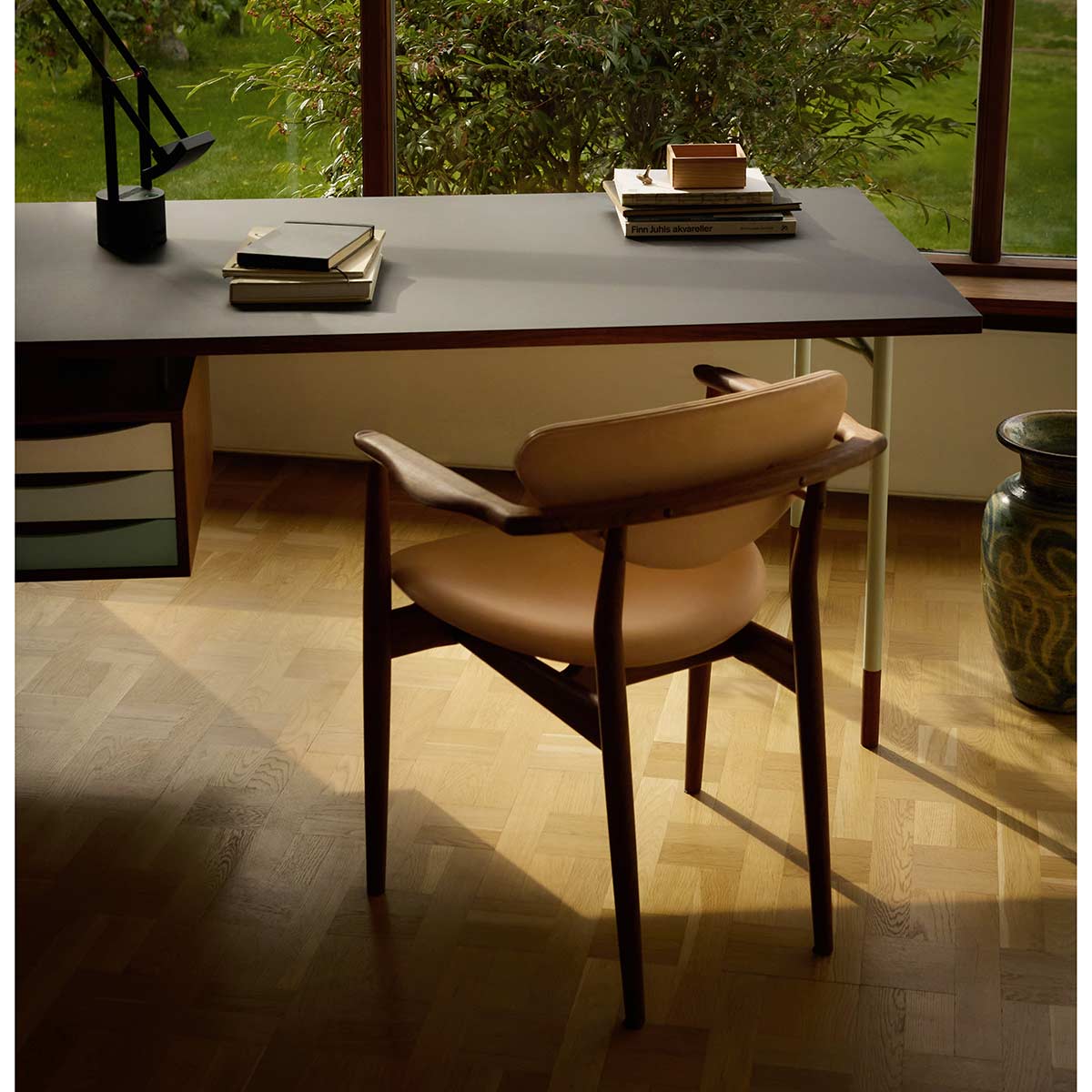 109 Dining Chair | Natural Vegetal Leather Upholstery