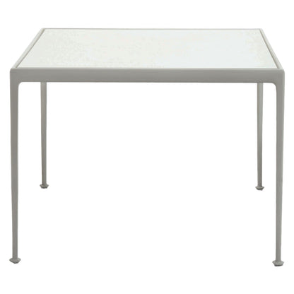 Schultz 1966 Table Square 965mm | White Porcelain Enamel Steel Top