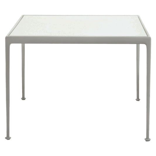 Schultz 1966 Table Square 965mm | White Porcelain Enamel Steel Top