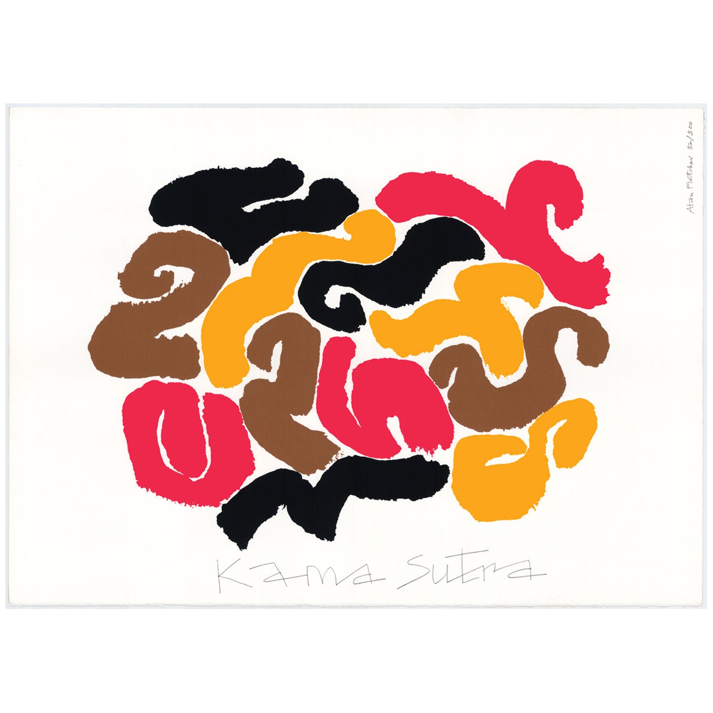 Kama Sutra Silkscreen Print | Limited Edition Print