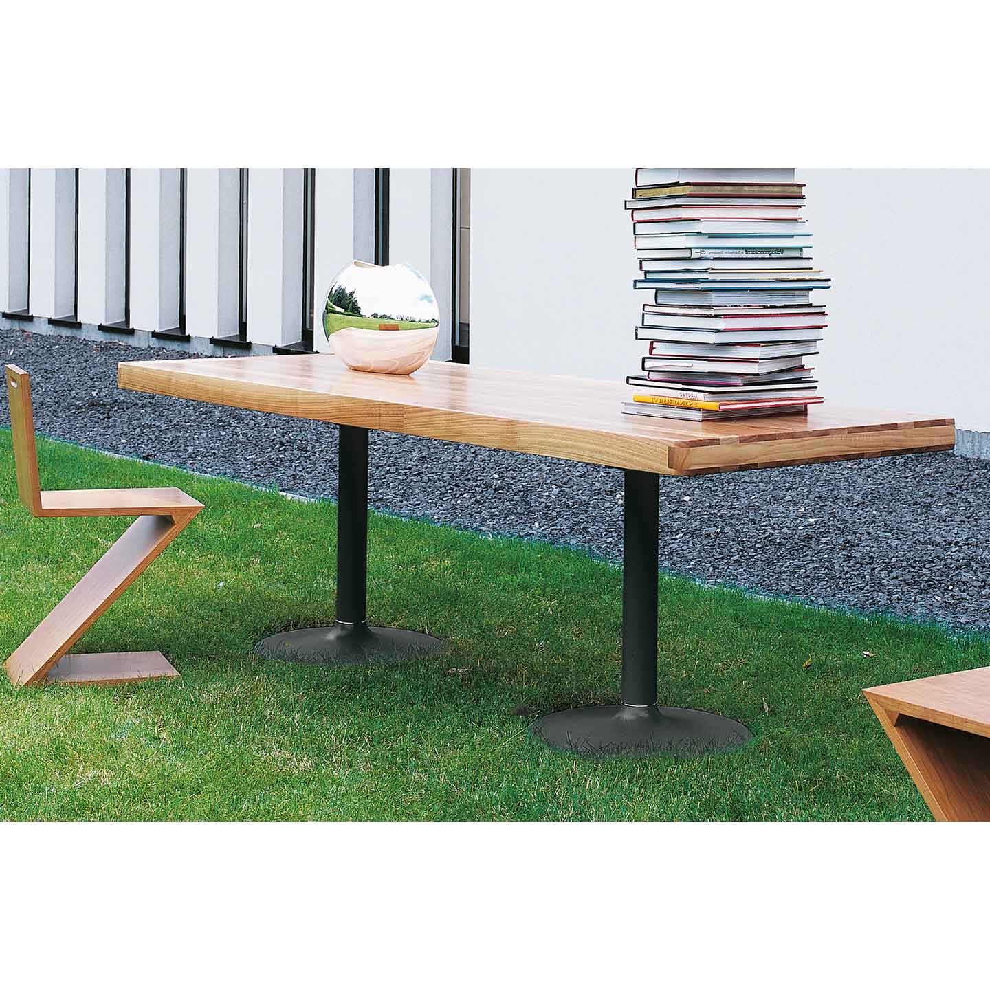 11 Table Pieds Corolle | Carrara Marble Top