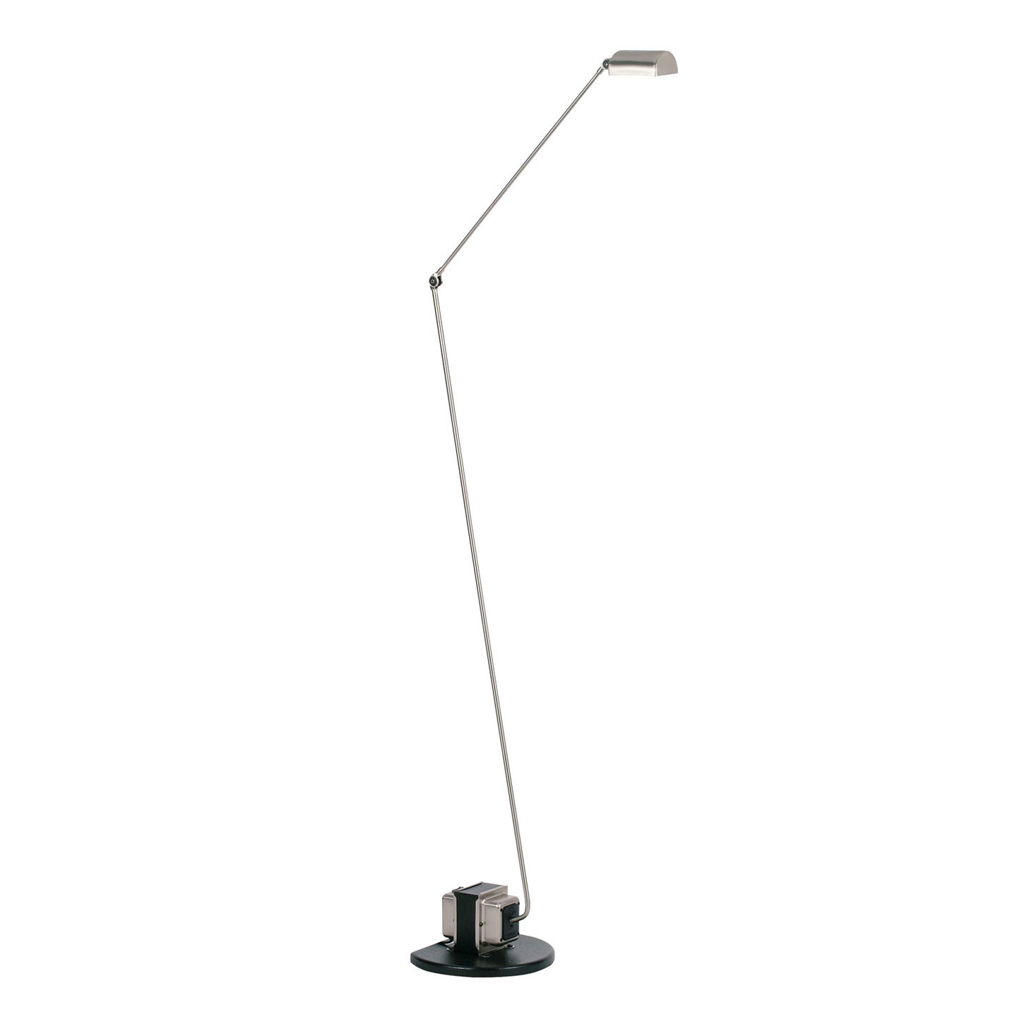 Daphine LED Floor Lamp | Brushed Nickel Effect