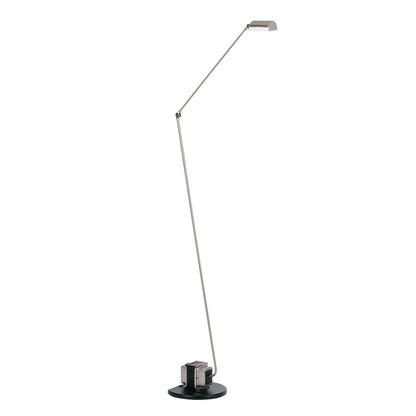 Daphine LED Floor Lamp | Brushed Nickel Effect