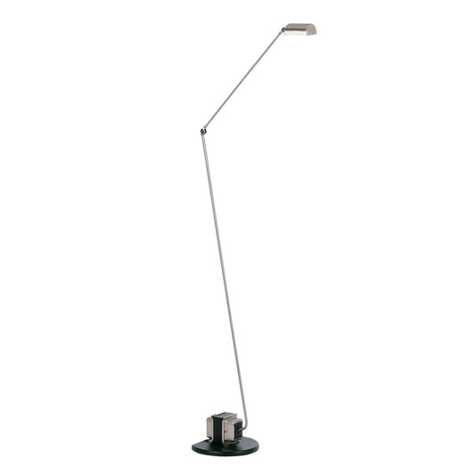 Daphine LED Floor Lamp | Brushed Nickel Effect