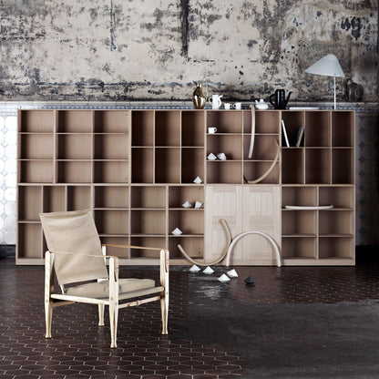Safari Chair | Natural Canvas Seat and Back
