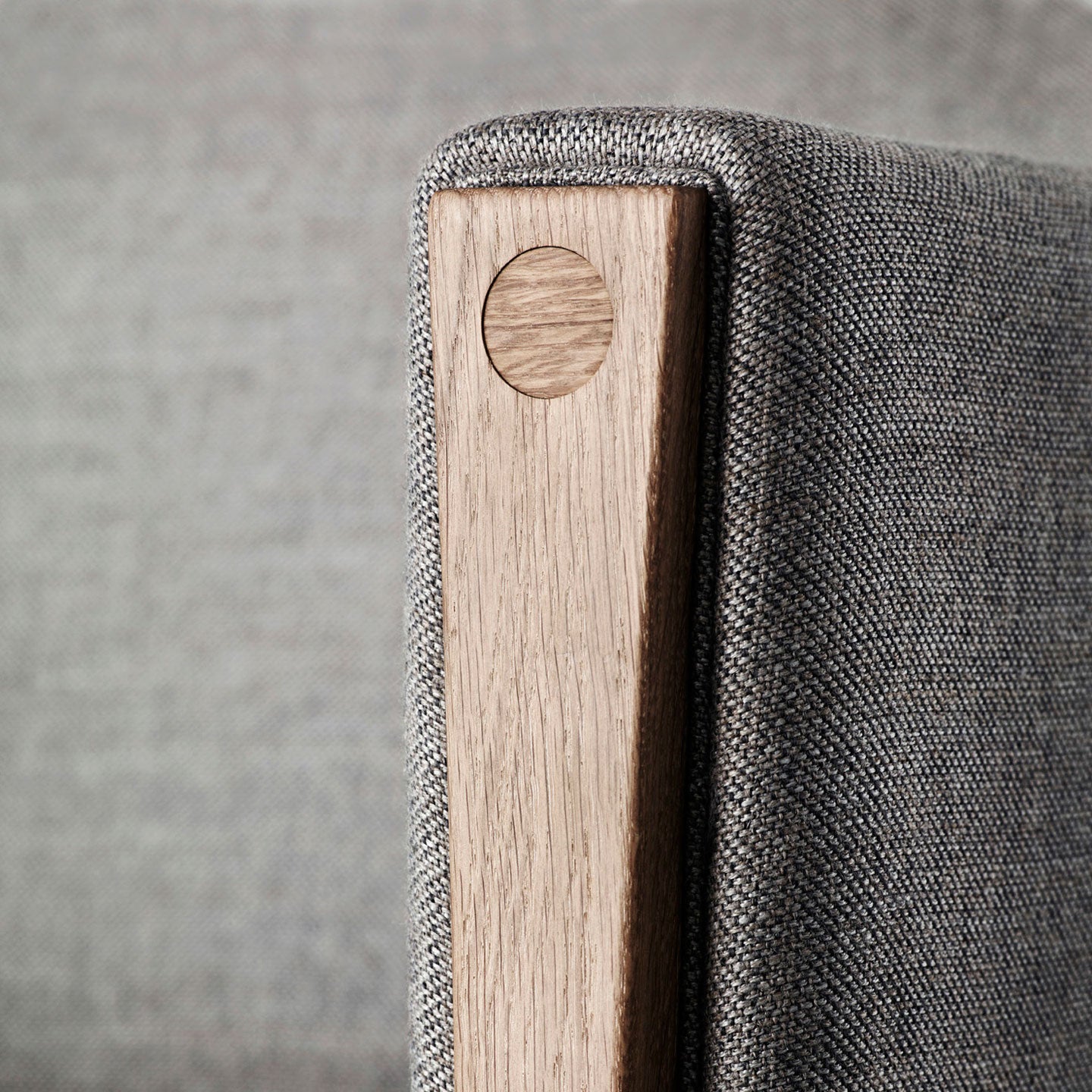 CH162 2 Seat Sofa | Remix Fabric 173 Dark Grey