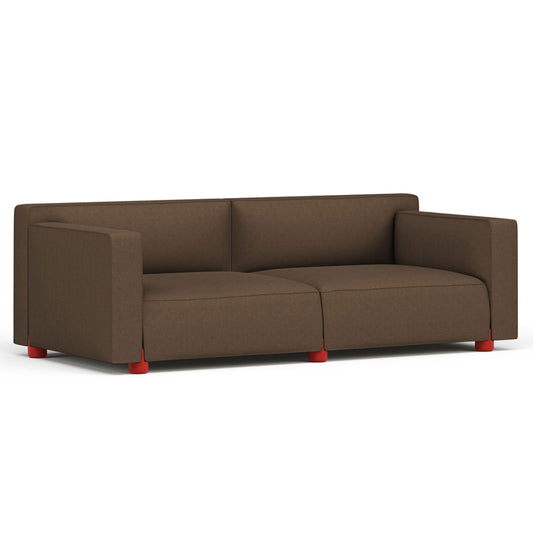 Lounge 3 Seat Sofa | Beige 03 West Fabric Upholstery