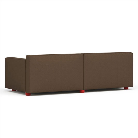 Lounge 3 Seat Sofa | Beige 03 West Fabric Upholstery