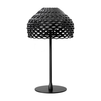 Tatou Table Lamp | Ochre Grey Polycarbonate and Steel