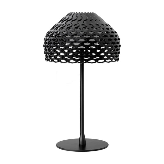 Tatou Table Lamp | Ochre Grey Polycarbonate and Steel