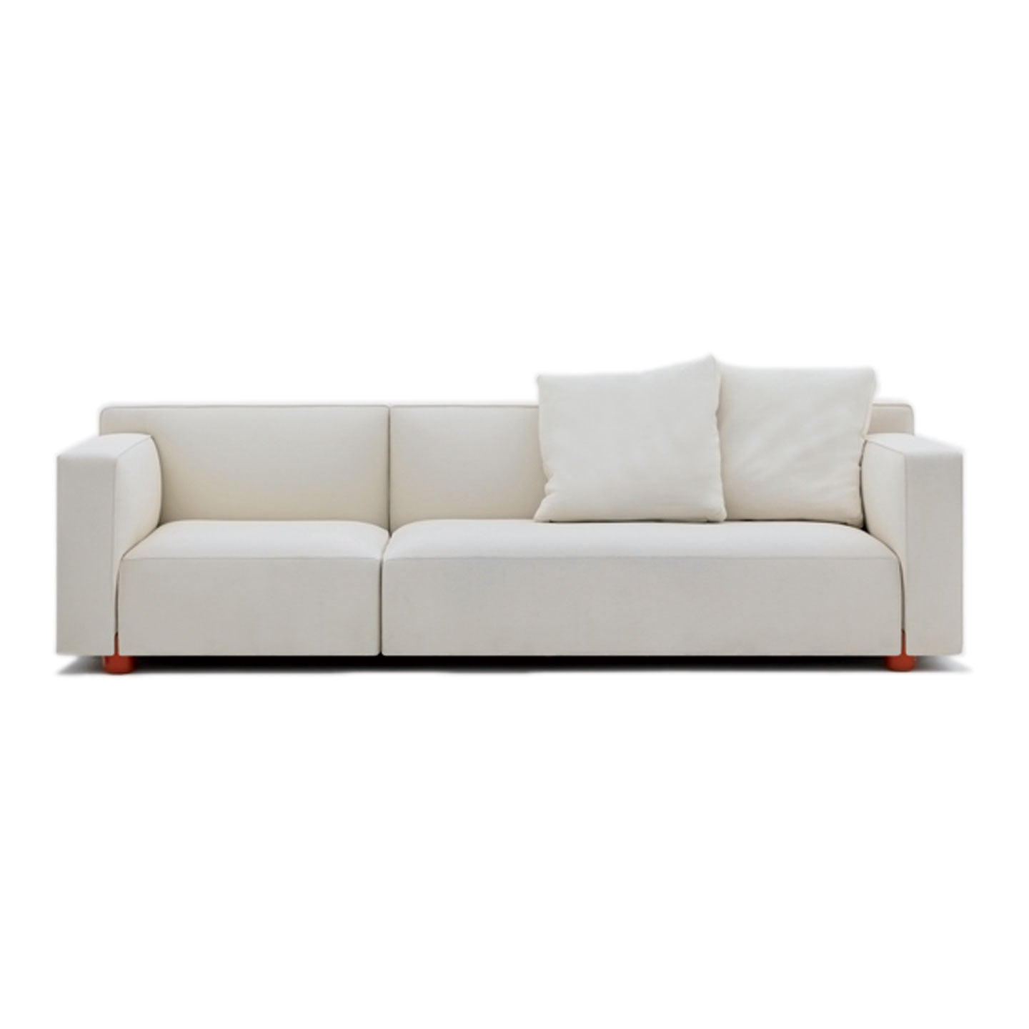 Lounge RH Asymmetric Sofa | Beige 08 West Fabric Upholstery