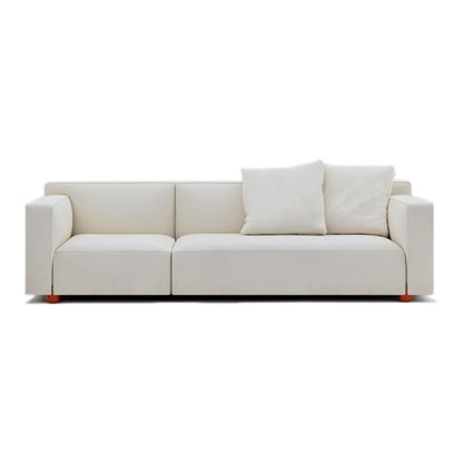 Lounge RH Asymmetric Sofa | Beige 08 West Fabric Upholstery