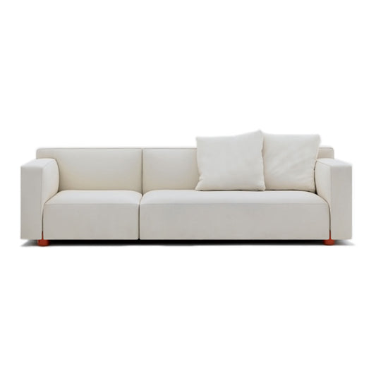 Lounge RH Asymmetric Sofa | Beige 08 West Fabric Upholstery