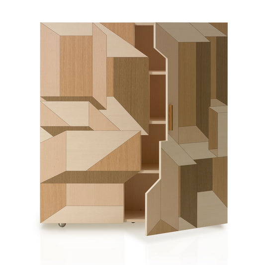 Inlay Madia Sideboard | Oak Inlay and Natural Oak