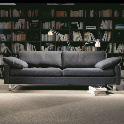 Conseta Sofa 204x85cm | Anthracite 9131 Fabric Upholstery