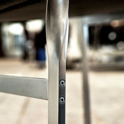 CH111 Chair | Black Thor Leather Seat and Back
