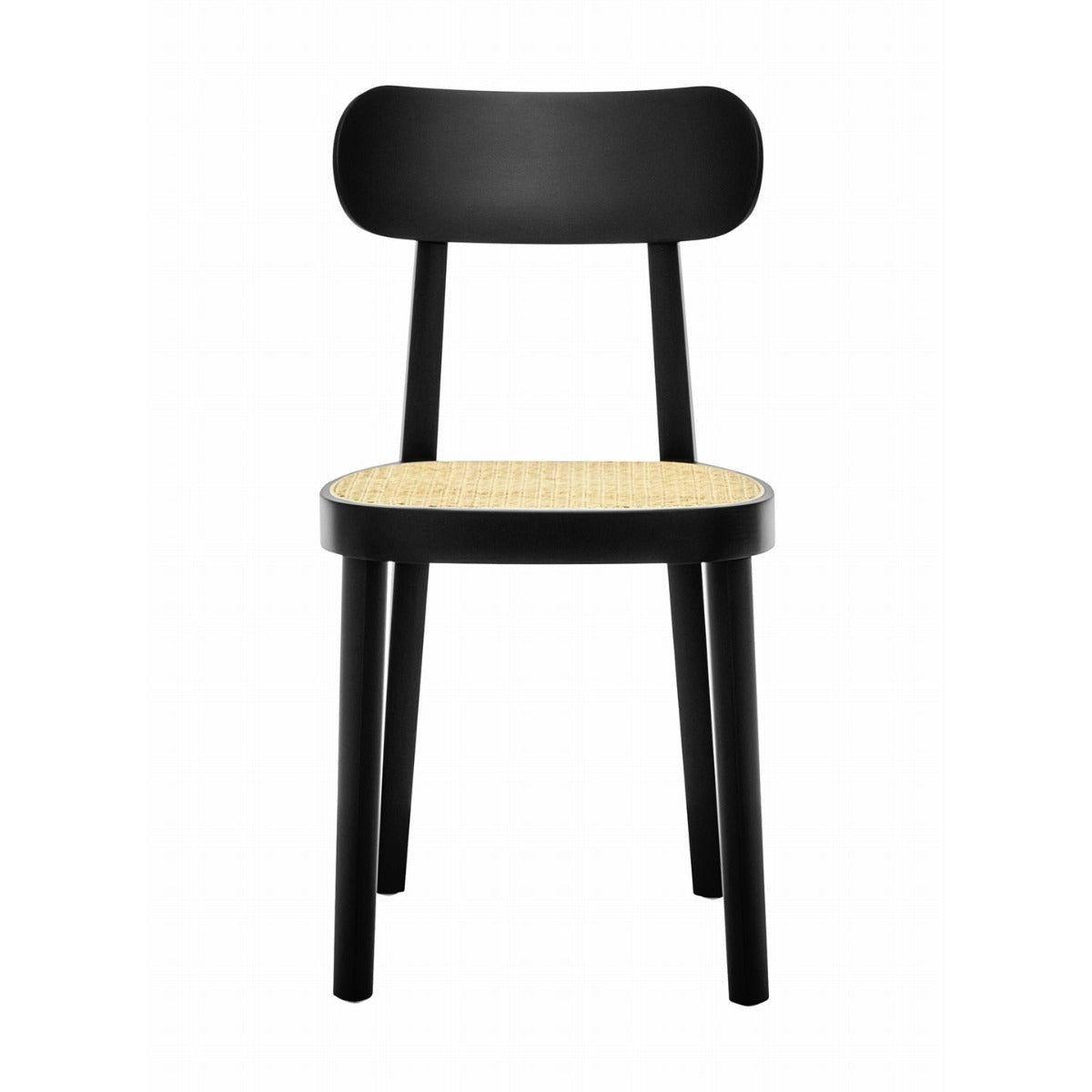 118 Side Chair | Black Stained Beech Frame