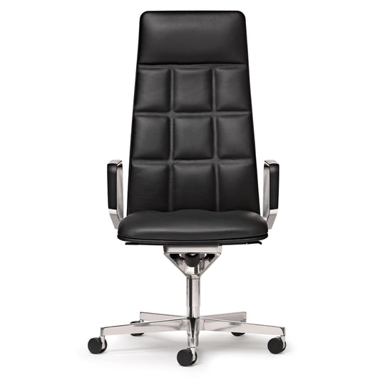 Leadchair Executive High Back | Black 1300 Select Leather