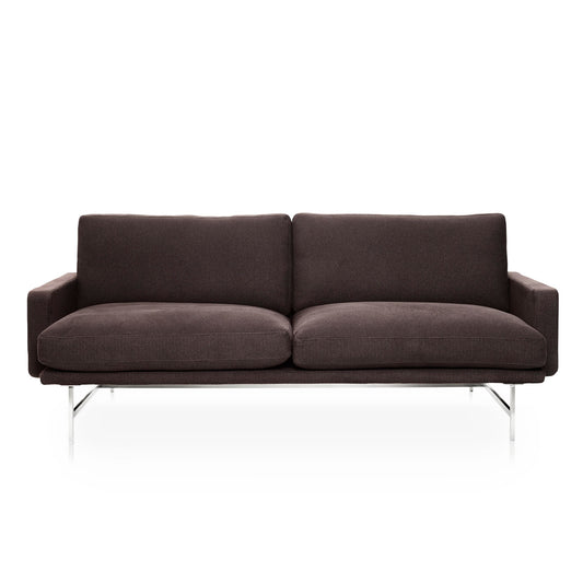 Lissoni 2 Seat Sofa PL112 | Fame 64168 Burnt Sienna Upholstery
