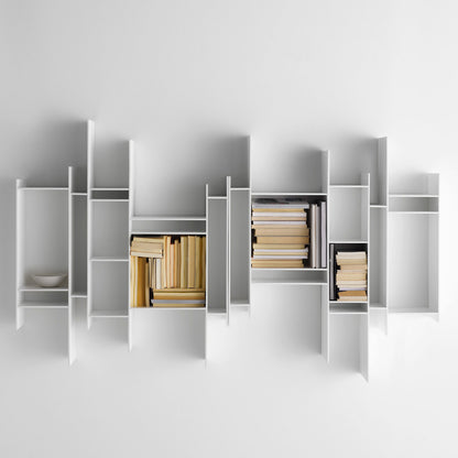 Randomito Shelving | White Lacquer