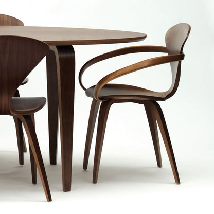 Cherner Armchair | Classic Walnut Veneer Seat and Back