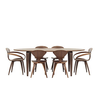Cherner Chair | Classic Walnut Veneer Seat and Back