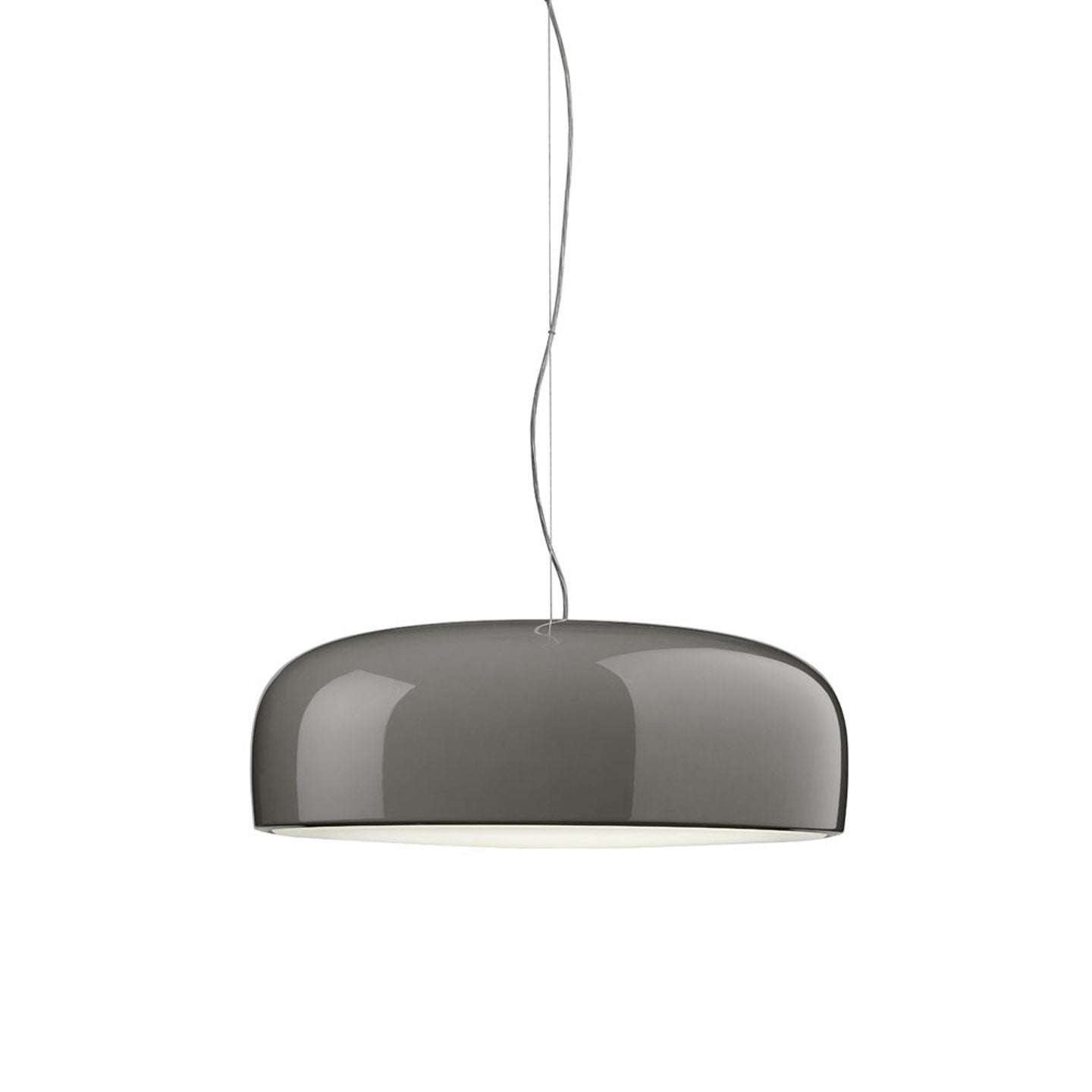 Smithfield Pendant Lamp | Gloss Mud Aluminium