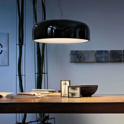 Smithfield Pendant Lamp | Gloss Black Aluminium