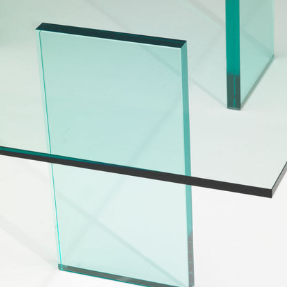 Kuramata Glass Table | Transparent Glass