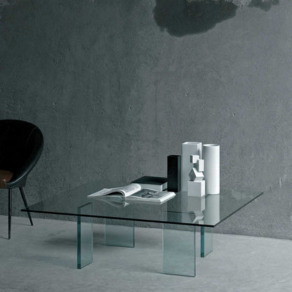 Kuramata Glass Table | Transparent Glass