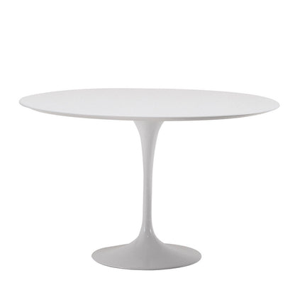 Saarinen Outdoor Round Table | White Acrylic Stone Top