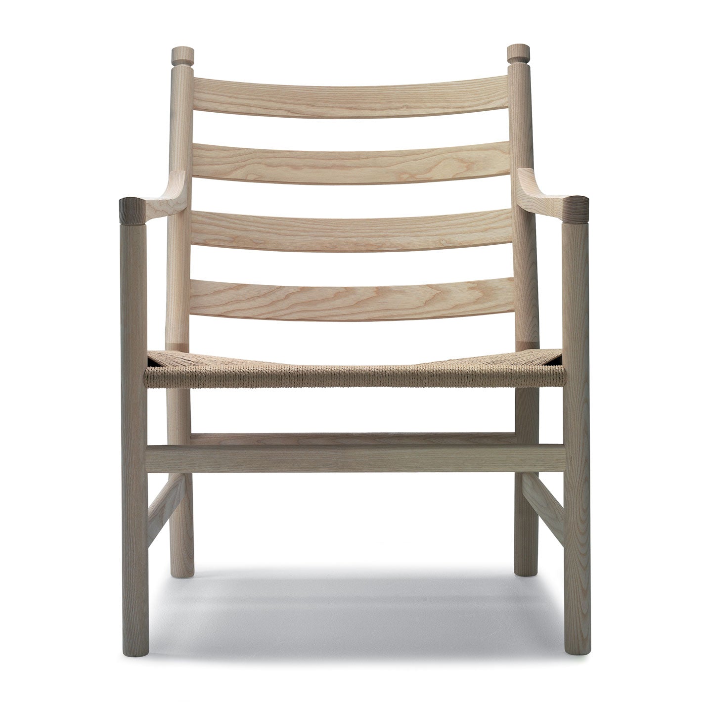 CH44 Lounge Chair | Soaped Oak Frame
