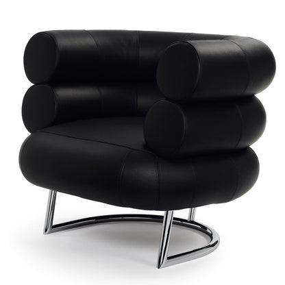 Eileen Gray Bibendum Chair | Black Elmosoft Leather 99999