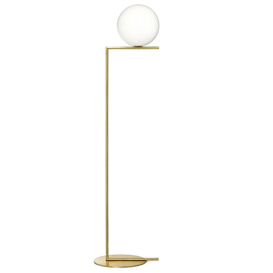 IC F2 Tall Floor Lamp | Brushed Brass