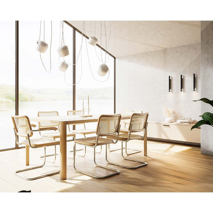 S32V Side Chair | Natural Beech with Natural Cane