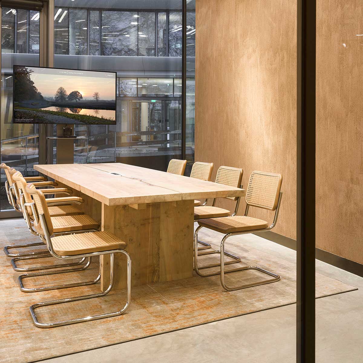 S32V Side Chair | Natural Beech with Natural Cane