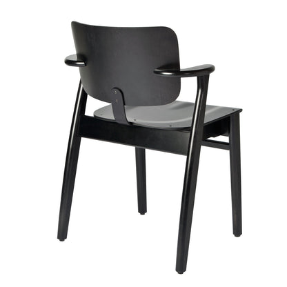 Domus Chair | Birch Black Stained Seat and Back
