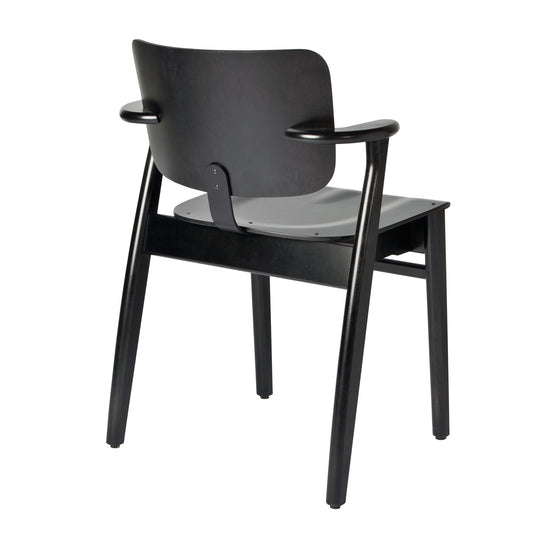 Domus Chair | Birch Black Stained Seat and Back