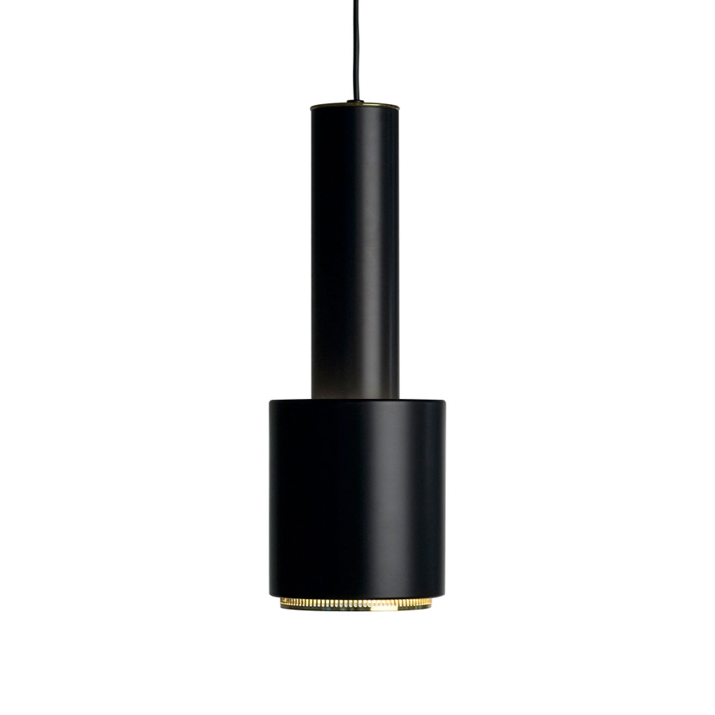 A110 Pendant Lamp | Black Painted Steel