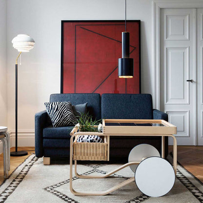 A110 Pendant Lamp | Black Painted Steel