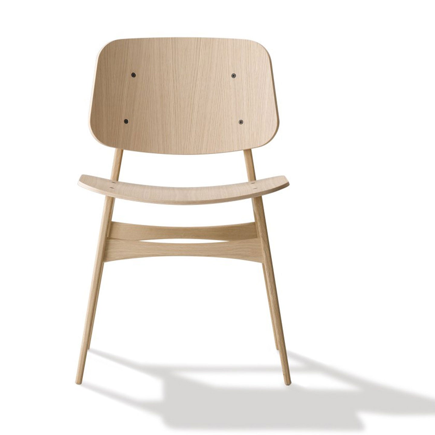 Soborg Chair | Natural Oak Veneer Seat and Back