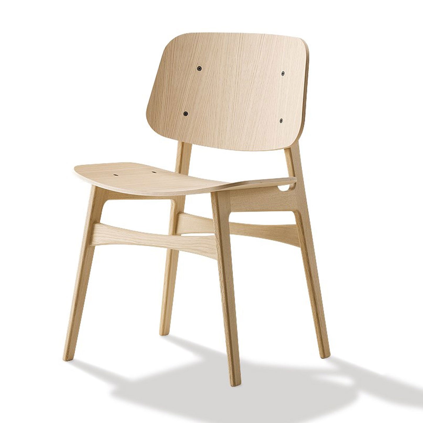 Soborg Chair | Natural Oak Veneer Seat and Back
