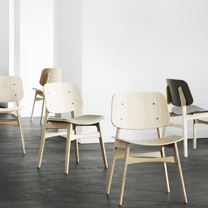 Soborg Chair | Natural Oak Veneer Seat and Back