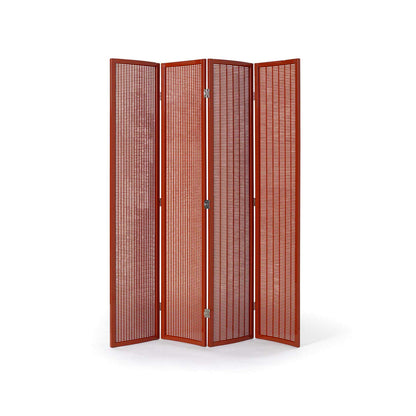 Eileen Gray Folding Screen | Red Lacquer