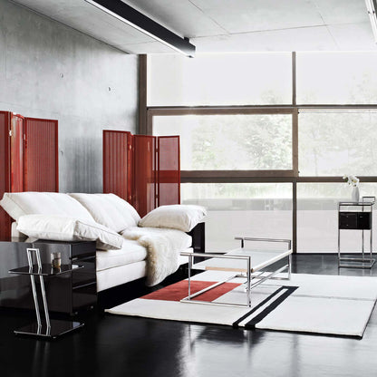 Eileen Gray Folding Screen | White Lacquer