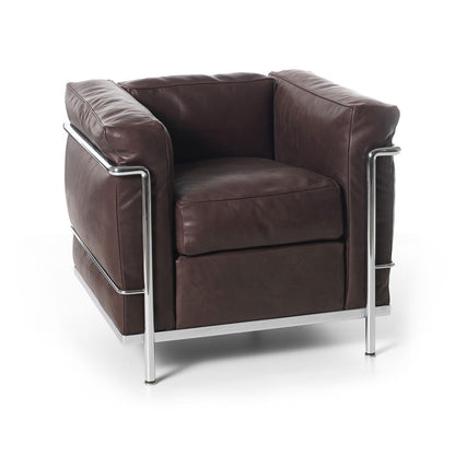 2 Grand Confort Petit Mod Chair | Moor Brown Leather 13X413