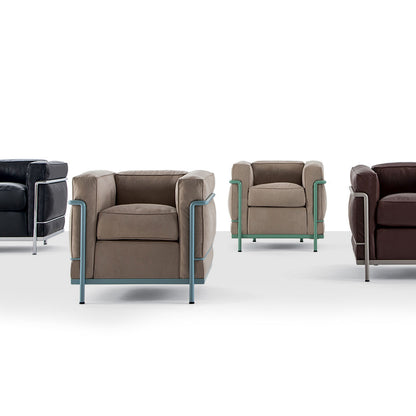 2 Grand Confort Petit Mod Chair | Anthracite Leather 13X411