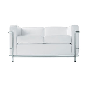 2 Grand Confort Petit Mod 2 Seat | White Leather 13X415