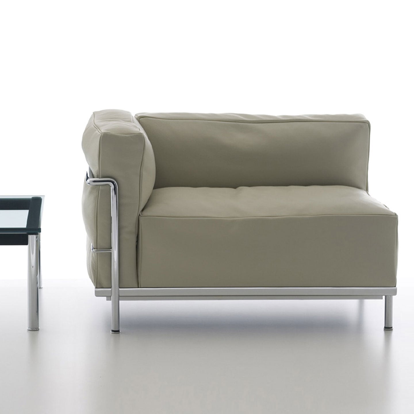 3 Grand Confort Méridienne | White Leather 13X415
